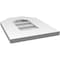 Ekena Millwork Octagonal Top Surface Mount PVC Gable Vent w/ 3-1/2"W x 1"P Standard Frame, 12"W x 16"H GVPOT12X1601SN - alternate 4